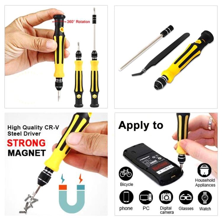6089, 45 in 1 Screwdriver Repair Tool Set, 45 in 1 (6089) - ORIWHIZ