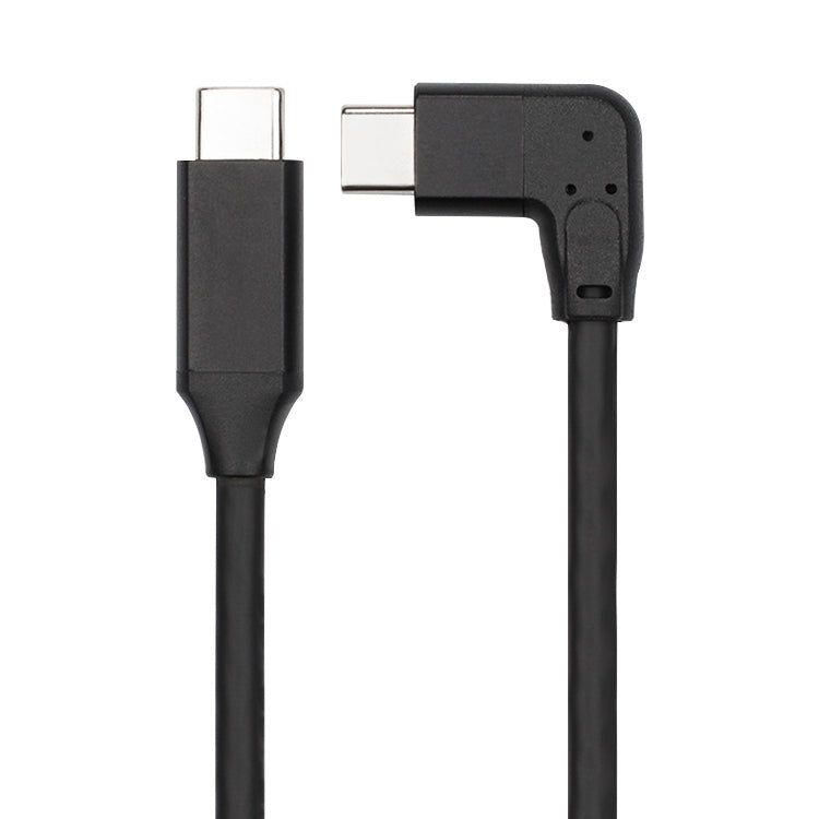 60W 3A USB - C / Type - C Male to USB - C / Type - C Elbow PD Fast Charging Magic Belt Cable, 0.5m, 1m, 2m - ORIWHIZ