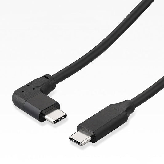60W 3A USB - C / Type - C Male to USB - C / Type - C Elbow PD Fast Charging Magic Belt Cable, 0.5m, 1m, 2m - ORIWHIZ