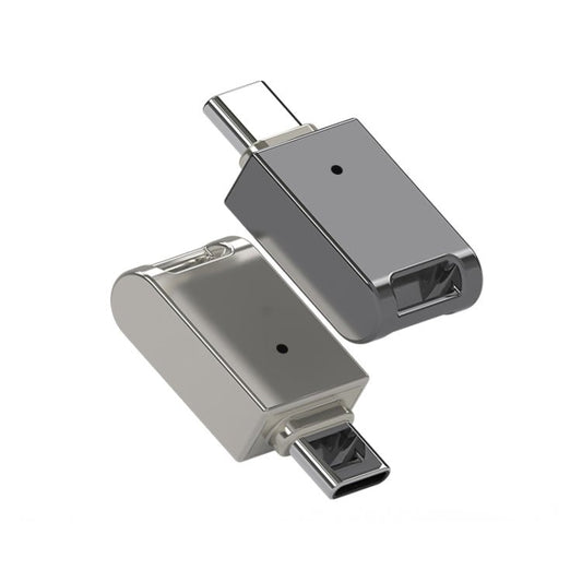 64GB USB - C / Type - C Zinc Alloy USB Flash Drive with Keychain - ORIWHIZ