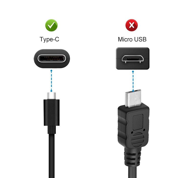 65W USB - C / Type - C Power Adapter Portable Charger for Laptops with Type - C Charging Cable, US Plug, 65W US Plug /Black - ORIWHIZ