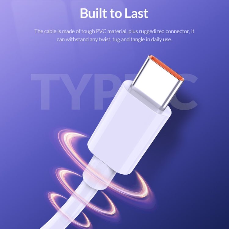 6A USB3.0 Male to USB - C / Type - C Male Data Cable, Cable Length: 1.5m, 1.5m - ORIWHIZ