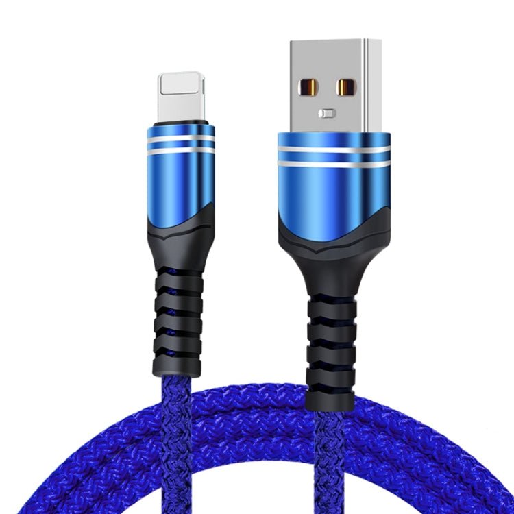 6A Woven Style USB Charging Cable, Cable Length: 1m, USB - C / Type - C, Micro USB, 8 Pin - ORIWHIZ