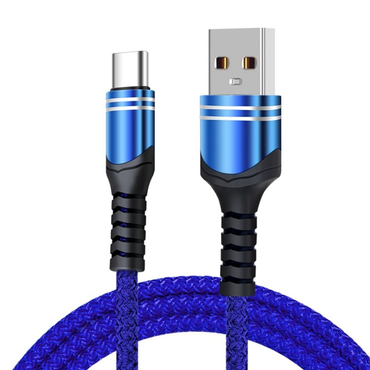 6A Woven Style USB Charging Cable, Cable Length: 1m, USB - C / Type - C, Micro USB, 8 Pin - ORIWHIZ