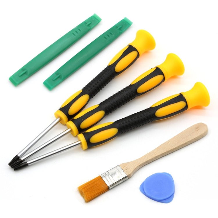 7 in 1 Opening Tool Kit Disassemble Repair with T6 / T8 / T10 Screwdrivers for Nintendo Switch / XBOX360 Game Console, T6 / T8 / T10 Screwdrivers - ORIWHIZ