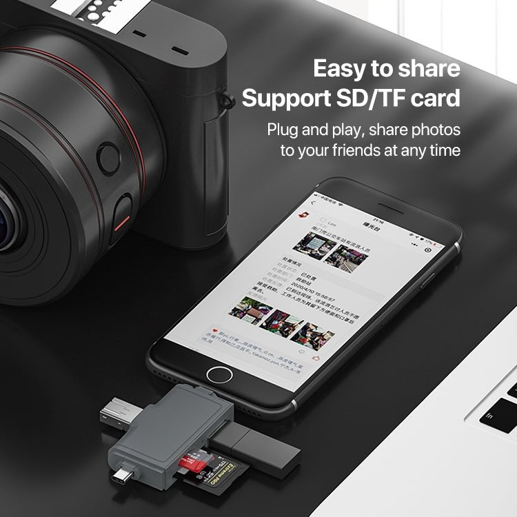 7 In 1 USB 3.0 Card Reader - ORIWHIZ