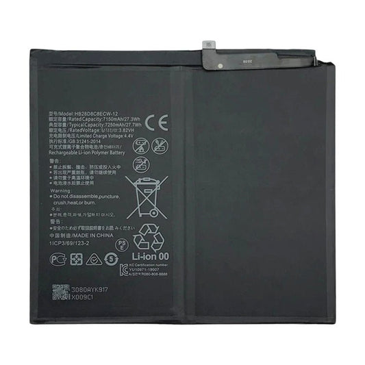 7250mAh Battery Replacement For Huawei MatePad V7 Pro BZT3 KJR BAH3 W59 AN10 DBY - AL00 BRT MRX AL09 W09 W19 AN09 MRR - W29 HB28D8C8ECW HB27D8C8ECW - 12, For Huawei MatePad V7 Pro - ORIWHIZ