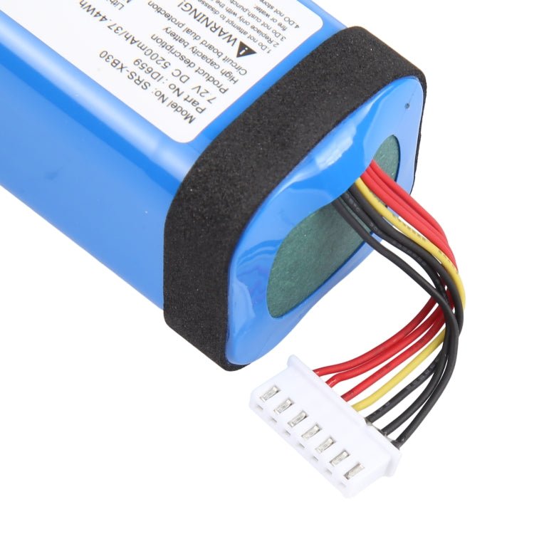 7.2V 5200mAh ID770 ID659 Battery Replacement For Sony SRS - XB40 SRS - XB41 SRS - XB3 SRS - XB30, For Sony SRS - XB40 SRS - XB41 SRS - XB3 SRS - XB30 - ORIWHIZ