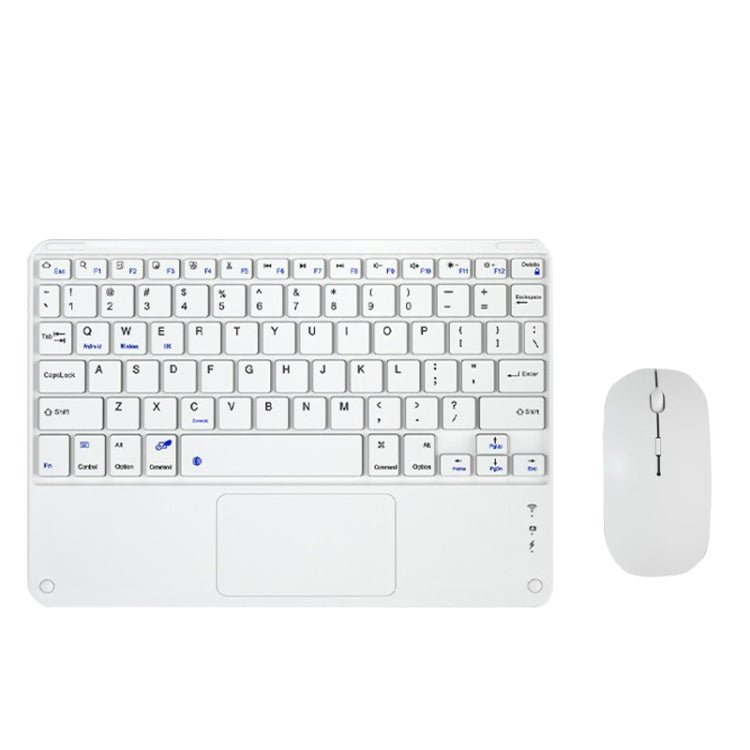 871 9.7 Inch Portable Wireless Bluetooth Keyboard With Touch Screen IPad + Mouse Set for iPad, Pink + Mouse, Mint Green + Mouse, Green + Mouse, Yellow + Mouse, White + Mouse, Black + Mouse - ORIWHIZApple AccessoriesiPad KeyboardiPad Keyboard Universal