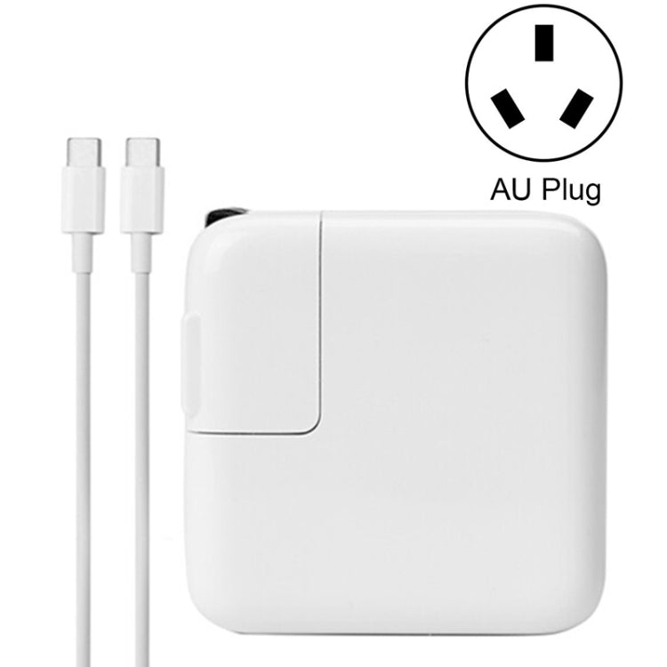 87W Type - C Power Adapter Portable Charger with 1.8m Type - C Charging Cable, AU Plug, 87W AU Plug - ORIWHIZ