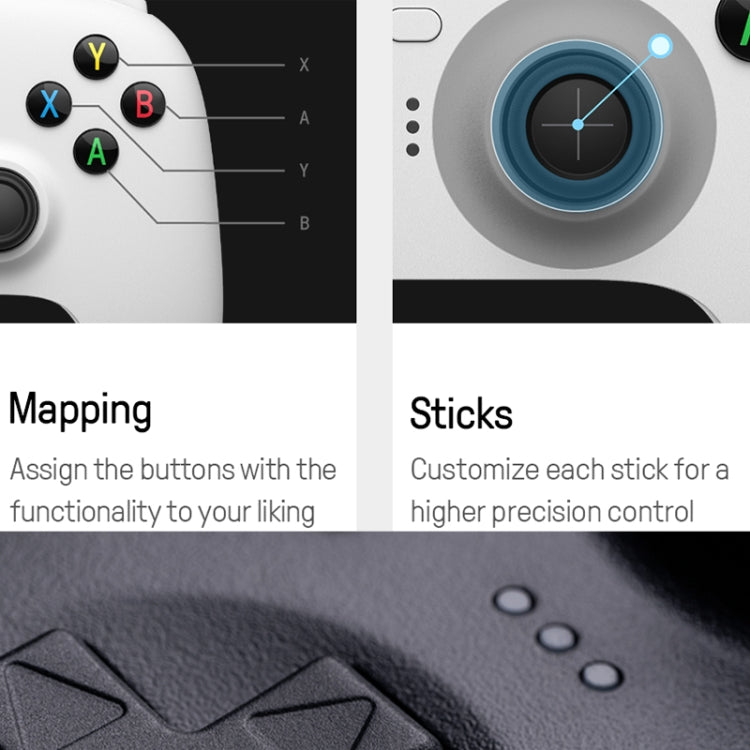 8BitDo Wireless 2.4G Gaming Controller With Charging Dock For PC / Windows 10 / 11 / Steam Deck, White, Black, Pink - ORIWHIZ8BitDoSteam Deck AccessoriesSteam Deck Accessories Other Accessories