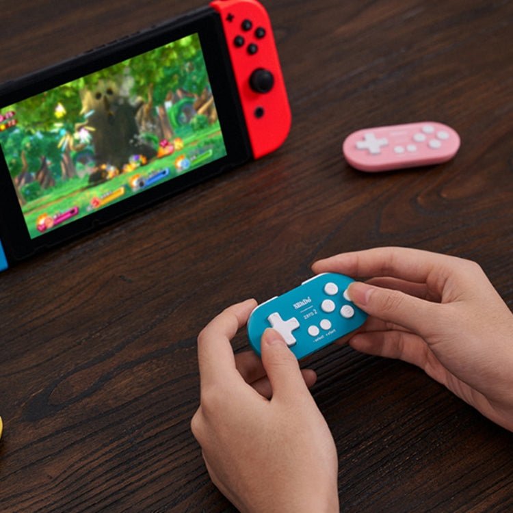 8Bitdo Zero2 Wireless Bluetooth Mini Handle For Switch / Windows / Android / MacOS / Steam / Respeberr, Yellow, Blue Green, Pink - ORIWHIZ8BitdoNintendo AccessoriesNintendo Accessories Gamepads