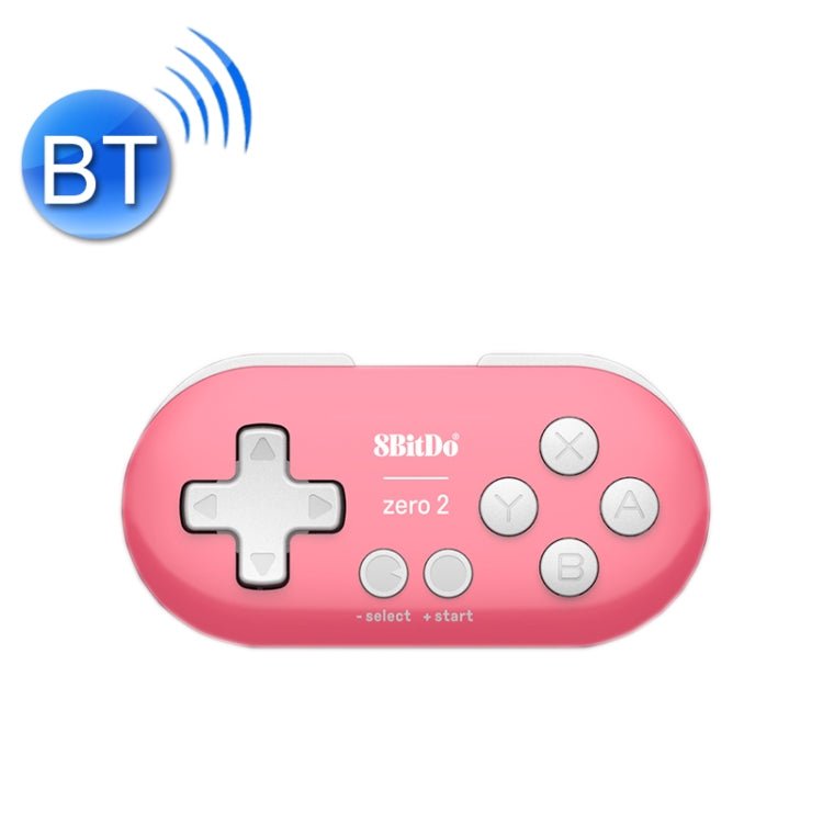 8Bitdo Zero2 Wireless Bluetooth Mini Handle For Switch / Windows / Android / MacOS / Steam / Respeberr, Yellow, Blue Green, Pink - ORIWHIZ8BitdoNintendo AccessoriesNintendo Accessories Gamepads