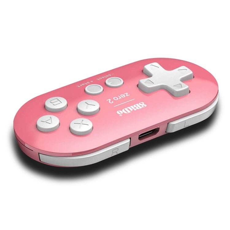 8Bitdo Zero2 Wireless Bluetooth Mini Handle For Switch / Windows / Android / MacOS / Steam / Respeberr, Yellow, Blue Green, Pink - ORIWHIZ8BitdoNintendo AccessoriesNintendo Accessories Gamepads