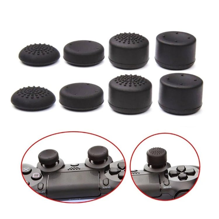 8pcs /Set For PS5 / PS4 Silicone Joystick Cap Booster Cap Gamepad Rocker Protective Case - ORIWHIZSony AccessoriesSony Accessories CasesToys & Hobbies