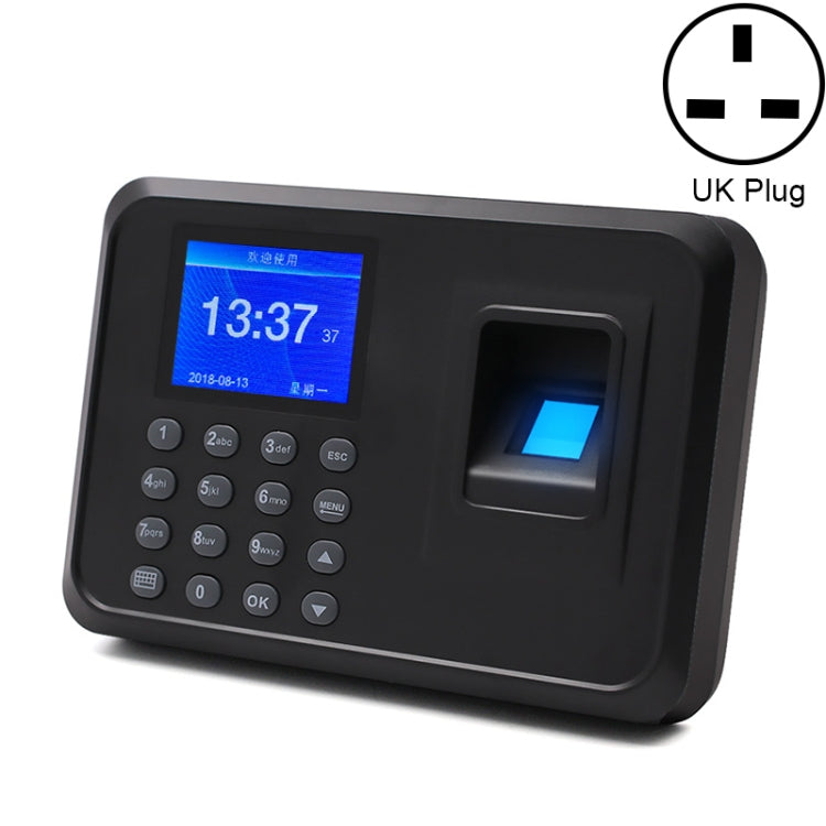 F01 Fingerprint Time Attendance Machine with 2.4 inch TFT Screen, US Plug, ACS2685EU, ACS2685UK, ACS2685US