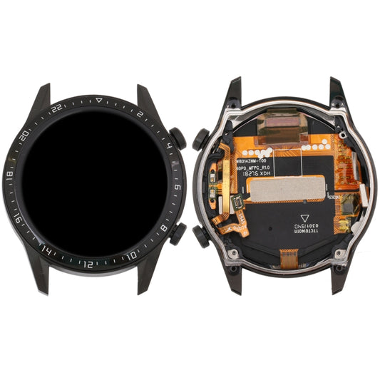 LCD Screen and Digitizer Full Assembly With Frame for Huawei Watch GT 2 46mm