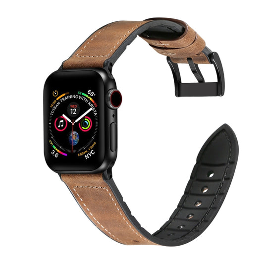 Crazy Horse Texture TPU Watch Band for Apple Watch Series 3 & 2 & 1 42mm, 42mm