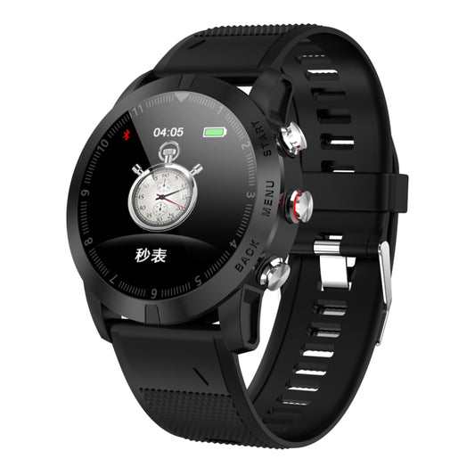 DTNO.1 S10 Bracelet connecté étanche IP68 avec écran couleur TFT 1,3 pouce, bracelet en silicone, prise en charge des rappels d'appels / surveillance de la fréquence cardiaque / surveillance du sommeil / mode multisport