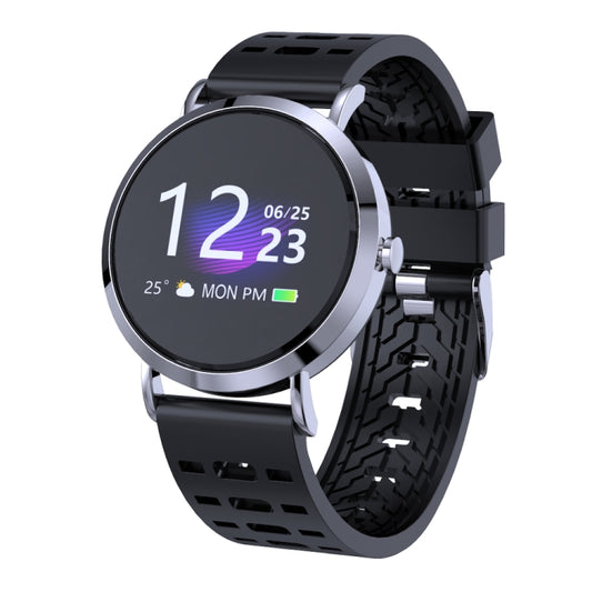 CV08C 1,0 pouces Écran couleur TN Bracelet intelligent étanche IP67, bracelet en silicone, prise en charge du rappel d'appel / surveillance de la fréquence cardiaque / surveillance du sommeil / rappel de sédentarité