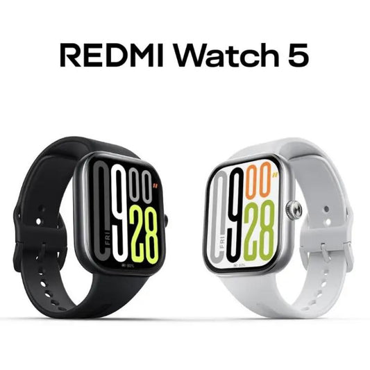 Original Xiaomi REDMI Watch 5 Version Bluetooth, Écran AMOLED 2,07 pouces, étanche 5 ATM, prise en charge du moniteur de fréquence cardiaque/oxygène sanguin, REDMI Watch 5 (Noir)