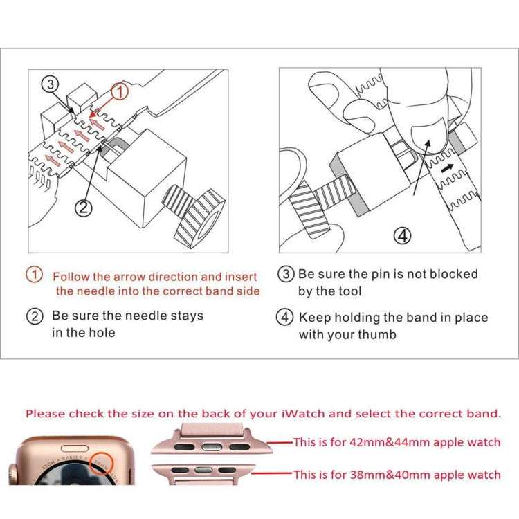 Colorful Diamond Stainless Steel Watch Band for Apple Watch Series 7 41mm / 6 & SE & 5 & 4 40mm / 3 & 2 & 1 38mm