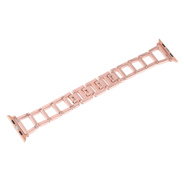 Colorful Diamond Stainless Steel Watch Band for Apple Watch Ultra 49mm&Watch Ultra 2 49mm / Series 10 46mm / 9&8&7 45mm / SE 3&SE 2&6&SE&5&4 44mm / 3&2&1 42mm