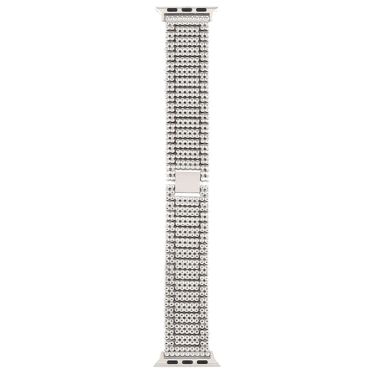 For Apple Watch Series 7 41mm / 6 & SE & 5 & 4 40mm / 3 & 2 & 1 38mm Nine Beads Stainless Steel Wrist Strap Watch Band, For Apple Watch Series 7 41mm / 6 & SE & 5 & 4 40mm / 3 & 2 & 1 38mm