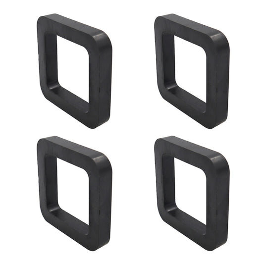 CP-3015 4 in 1 Car 2 inch Trailer Hitch Receiver Silencer Pad, 4 in 1