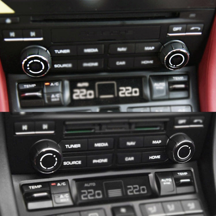 For Porsche Cayenne Car Right CD Player Volume Adjustment Knob Cover 97064292901