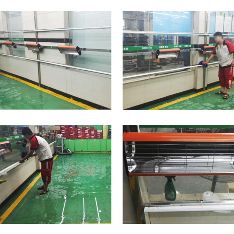 220V 1050W Heat Light Infrared Dryer Spray Paint Heating Curing Lamp Baking Booth Heater, US Plug, 1050W, US Plug