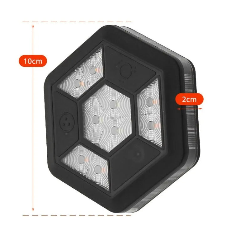 Car USB Rechargeable Strong Magnetic Adsorption COB LED Trunk Reading Light, S304