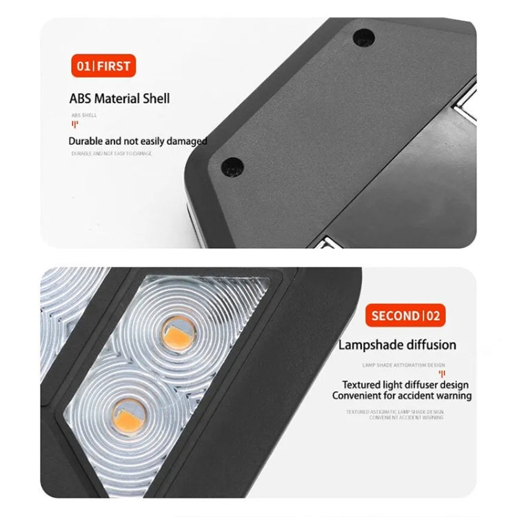 Car USB Rechargeable Strong Magnetic Adsorption COB LED Trunk Reading Light, S304