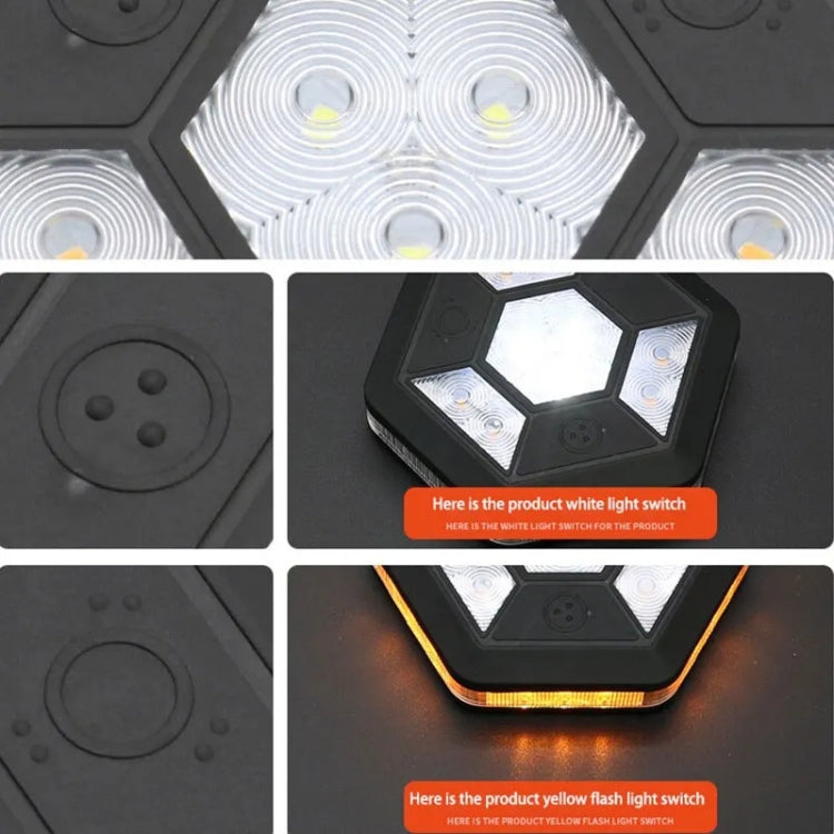 Car USB Rechargeable Strong Magnetic Adsorption COB LED Trunk Reading Light, S304