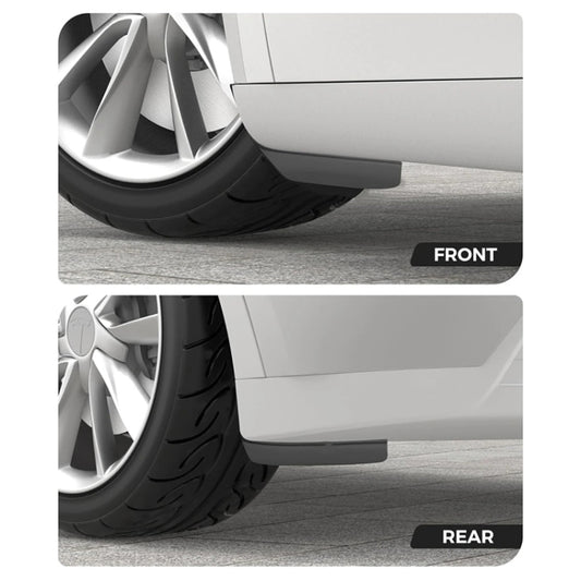 For Tesla Model 3 4 ppcs / Set Car Fenders Mud Flap Modification Accessories, Car Fenders