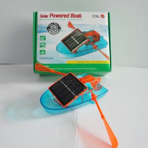 Bateau solaire DIY pour enfants, Bateau solaire DIY