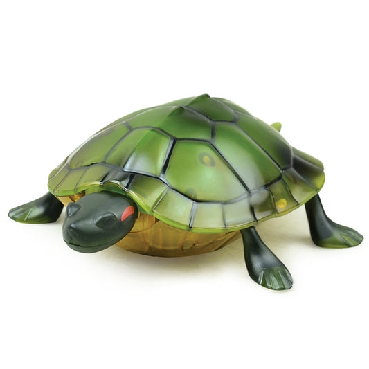 9993 Télécommande à capteur infrarouge Tortue simulée Créative Enfants Électrique Jouet Farceur Modèle, Tortue (vert), Tortue (jaune)