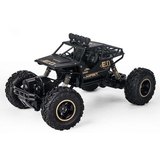 HD6026 1:16 Grande Voiture d'Escalade en Alliage Tout-terrain Quatre Roues Motrices Télécommandée, Taille : 28cm, HD6026 1:16(Rouge), HD6026 1:16(Argent), HD6026 1:16(Noir), HD6026 1:16(Bleu)