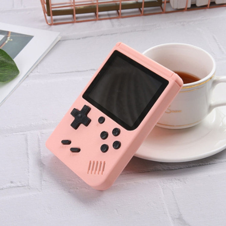 MK800 3.0 inch Macaron Mini Retro Classic Handheld Game Console for Kids Built-in 800 Games, Support AV Output