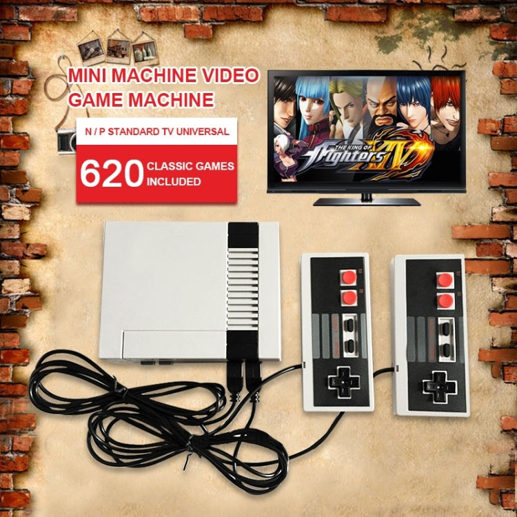 Retro Classic TV Mini Game Console, Built-in 620 Games