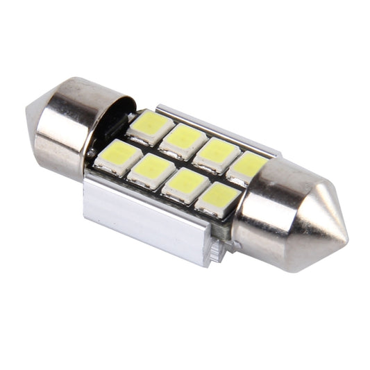 2 PCS 31mm Festoon 3W 300LM White Light 8 LED 3528 SMD Canbus Error-Free Car Reading Lamps, DC 12, 31mm