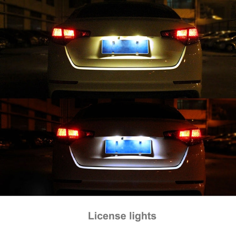 2 PCS 31mm Festoon 3W 300LM White Light 8 LED 3528 SMD Canbus Error-Free Car Reading Lamps, DC 12, 31mm