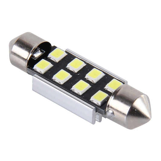 2 PCS 36mm Festoon 3W 300LM White Light 8 LED 3528 SMD Canbus Error-Free Car Reading Lamps, DC 12, 36mm