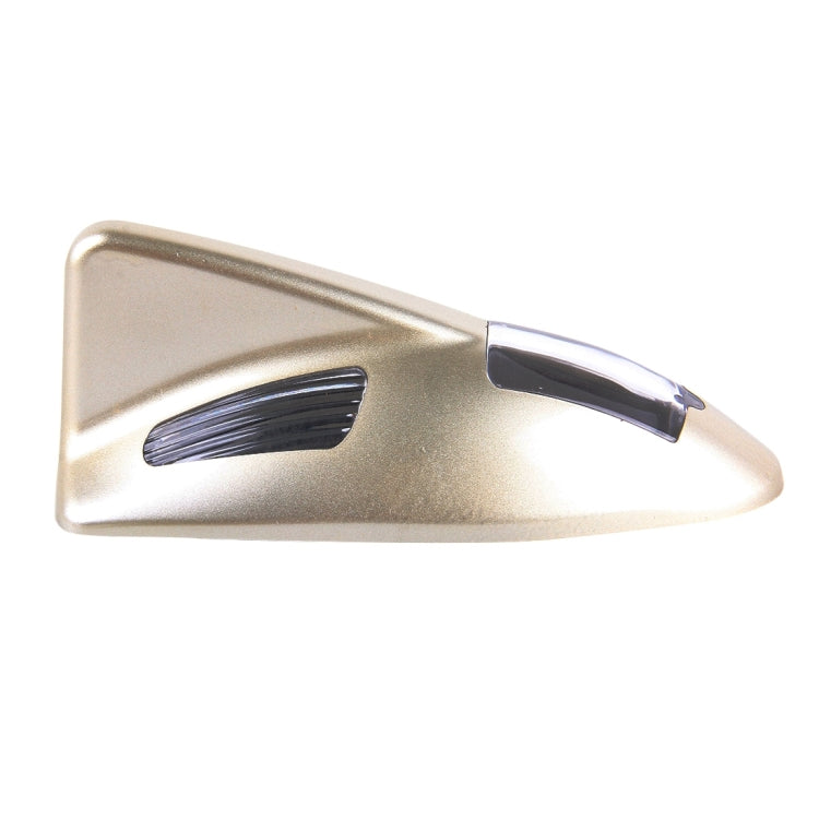 Solar Colorful Light Anti Collision Shark Fin Car Taillight LED Flash Warning Light Caution Light
