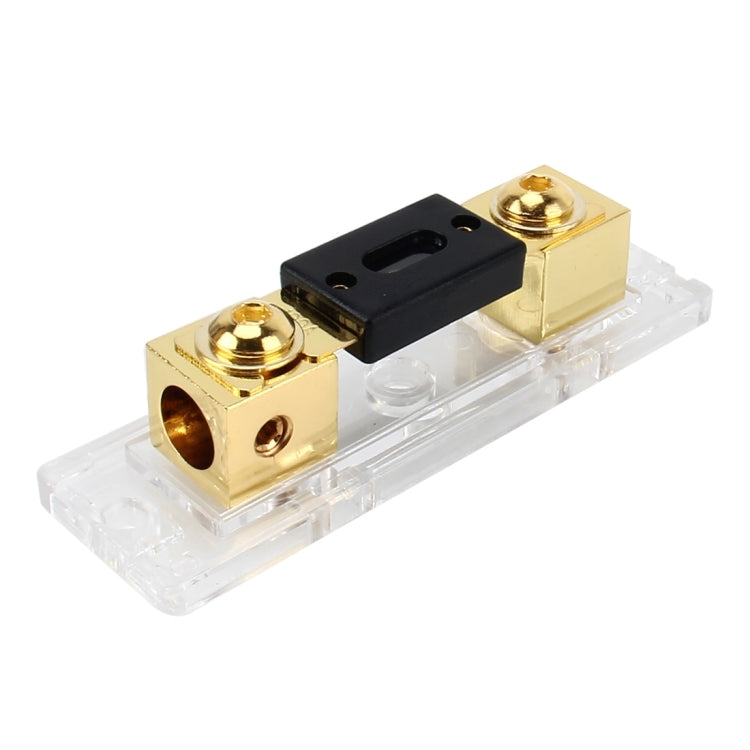 Car Audio Fuse Holder Insurance 100A Car Audio Fuse Holder Car Auto Fuse Holder Blade Fuse Holder, 1 in 1 Way 100A
