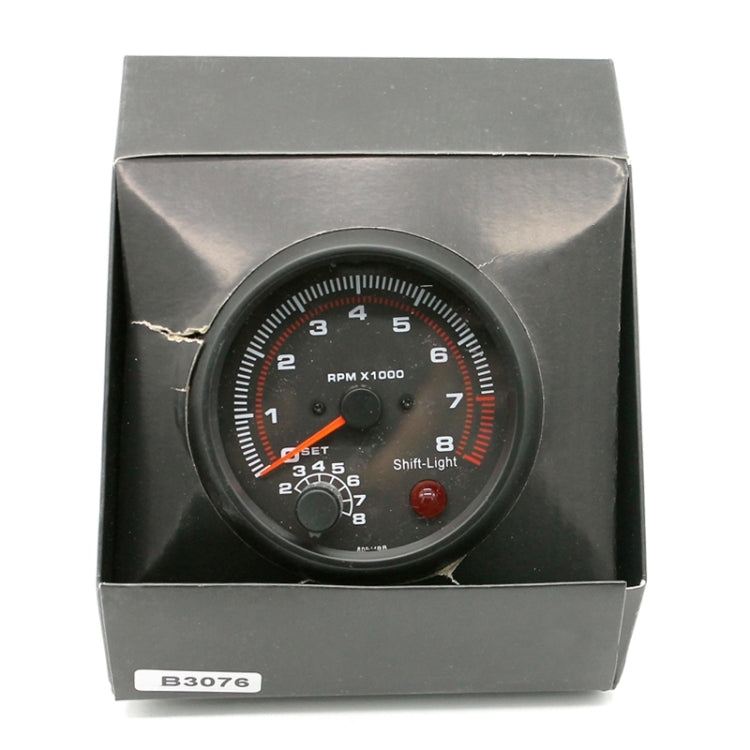 B3076 3.75 inch 12V Car Modified Tachometer, B3076