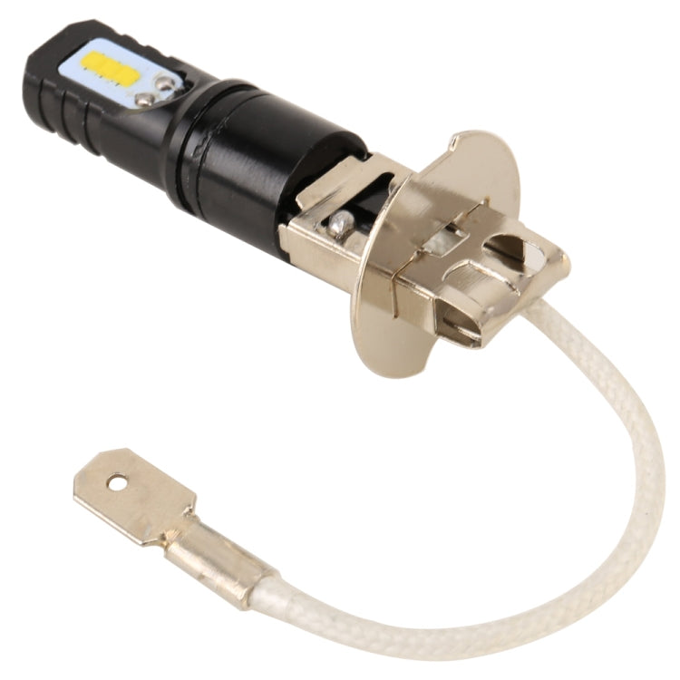 2 PCS H3 DC12V / 4.5W / 6000K / 360LM Car LED Fog Light with 6 CSP Lamp Beads, White Light, H3 (Black), H3 (Silver)