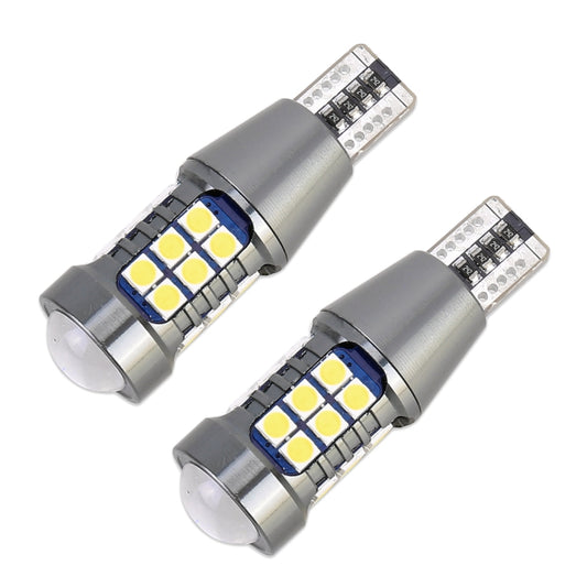 2 PCS T15 DC9-16V / 7.5W / 6000K / 600LM Car Auto Reversing Lights 27LEDs SMD-3030 Lamps, T15 DC9-16V / 7.5W