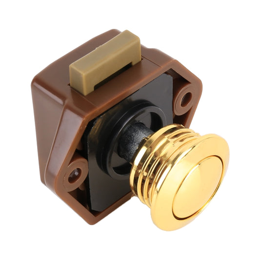 Press Type Drawer Cabinet Catch Latch Release Cupboard Door Stop Drawer Cabinet Locker for RV / Yacht / Furniture