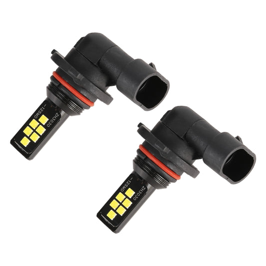 2 PCS 9005 DC9-16V / 3.5W / 6000K / 320LM Car Auto Fog Light 12LEDs SMD-ZH3030 Lamps, with Constant Current, 9005